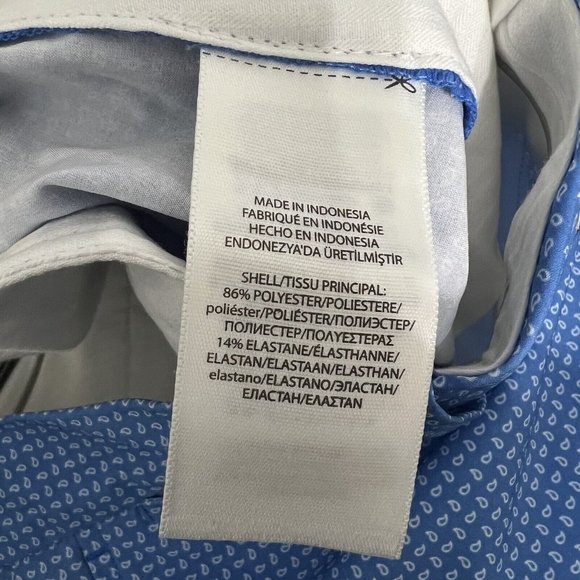 RLX Ralph Lauren Golf Pants Men 32x32 Paisley Print Performance Stretch NWT - Picture 7 of 16